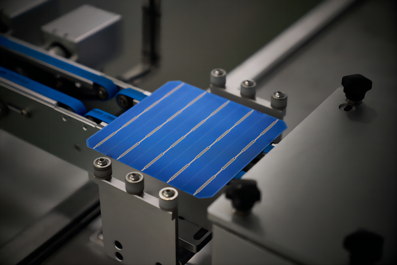 BIPV solar cell based on distributed Bragg reflector electrode