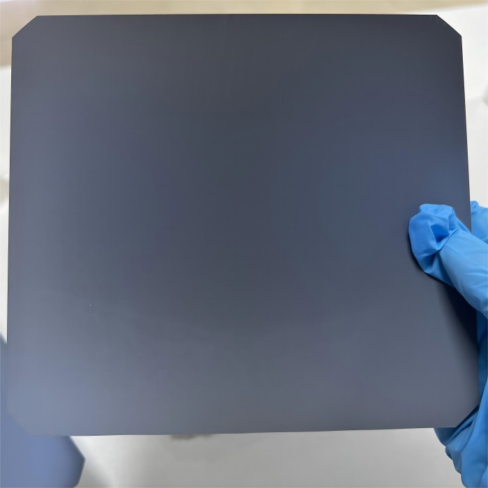Semi-finished solar cell silicon wafer based on TOPCon process